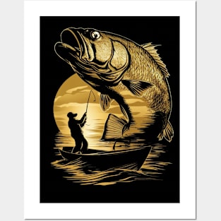 Boat Fishing Posters and Art